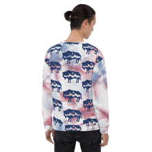 Load image into Gallery viewer, Bison with landscape Unisex Sweatshirt
