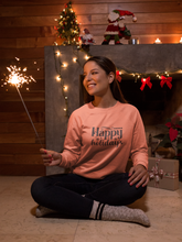 Load image into Gallery viewer, Happy holidays Unisex Premium Sweatshirt