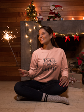 Load image into Gallery viewer, Peace on earth Unisex Premium Sweatshirt