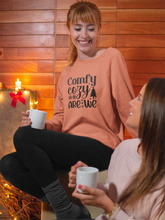 Load image into Gallery viewer, Comfy cozy are we Unisex Premium Sweatshirt