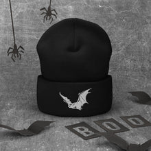 Load image into Gallery viewer, bat flying Cuffed Beanie