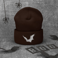 Load image into Gallery viewer, bat flying Cuffed Beanie