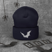Load image into Gallery viewer, bat flying Cuffed Beanie