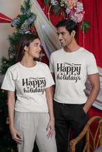 Load image into Gallery viewer, Happy holidays Short-Sleeve Unisex T-Shirt