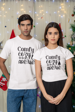 Load image into Gallery viewer, Comfy cozy are we Short-Sleeve Unisex T-Shirt