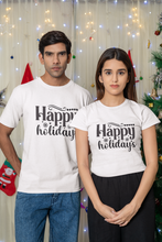 Load image into Gallery viewer, Happy holidays Short-Sleeve Unisex T-Shirt
