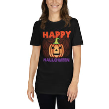 Load image into Gallery viewer, happy halloween Short-Sleeve Unisex T-Shirt
