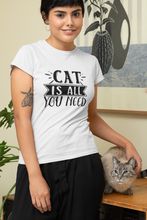 Load image into Gallery viewer, Cat is all you need Short-Sleeve Unisex T-Shirt
