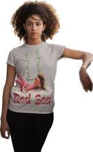 Load image into Gallery viewer, Red Sea Mermaid T-shirt