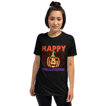 Load image into Gallery viewer, happy halloween Short-Sleeve Unisex T-Shirt