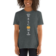 Load image into Gallery viewer, welcome - porch sign Short-Sleeve Unisex T-Shirt