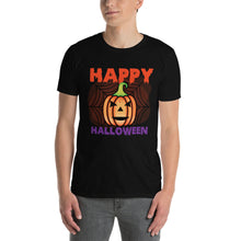 Load image into Gallery viewer, happy halloween Short-Sleeve Unisex T-Shirt