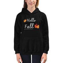 Load image into Gallery viewer, Hello Fall Kids Hoodie