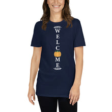 Load image into Gallery viewer, welcome - porch sign Short-Sleeve Unisex T-Shirt