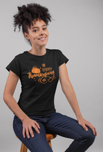 Load image into Gallery viewer, Happy Thanksgiving Short-Sleeve Unisex T-Shirt