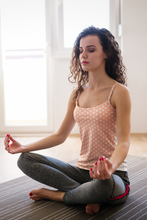 Load image into Gallery viewer, Peach Stars Crop Top