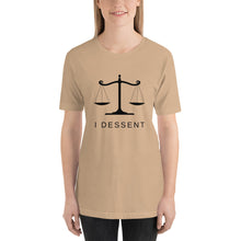 Load image into Gallery viewer, I Dissent Unisex t-shirt