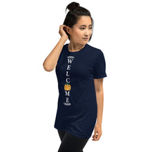 Load image into Gallery viewer, welcome - porch sign Short-Sleeve Unisex T-Shirt