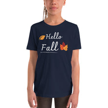 Load image into Gallery viewer, Hello Fall Youth Short Sleeve T-Shirt