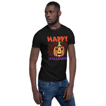 Load image into Gallery viewer, happy halloween Short-Sleeve Unisex T-Shirt