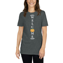 Load image into Gallery viewer, welcome - porch sign Short-Sleeve Unisex T-Shirt