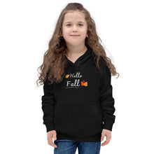 Load image into Gallery viewer, Hello Fall Kids Hoodie