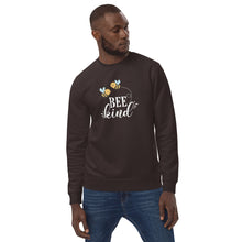 Load image into Gallery viewer, Bee Kind Unisex eco sweatshirt