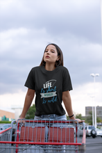 Load image into Gallery viewer, Life is short world is wild Short-Sleeve Unisex T-Shirt