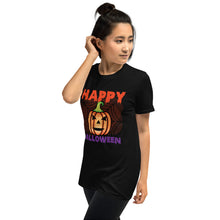 Load image into Gallery viewer, happy halloween Short-Sleeve Unisex T-Shirt