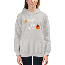 Load image into Gallery viewer, Hello Fall Kids Hoodie