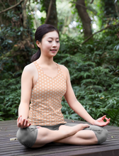 Load image into Gallery viewer, Peach Stars Crop Top