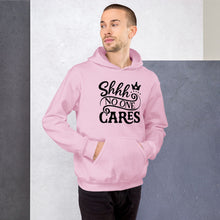 Load image into Gallery viewer, Shhh No one cares Unisex Hoodie