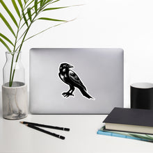 Load image into Gallery viewer, crow Bubble-free stickers