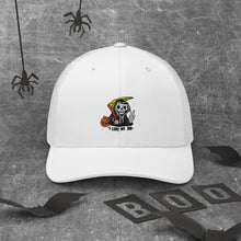 Load image into Gallery viewer, I love my job Halloween Trucker Cap