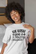 Load image into Gallery viewer, We wish you a merry christmas Short-Sleeve Unisex T-Shirt