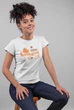 Load image into Gallery viewer, Happy Thanksgiving Short-Sleeve Unisex T-Shirt