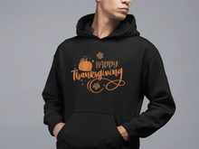 Load image into Gallery viewer, Happy Thanksgiving Unisex Hoodie