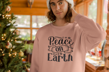 Load image into Gallery viewer, Peace on earth Unisex Premium Sweatshirt