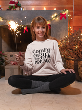Load image into Gallery viewer, Comfy cozy are we Unisex Premium Sweatshirt