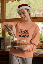 Load image into Gallery viewer, Hello winter Unisex Premium Sweatshirt