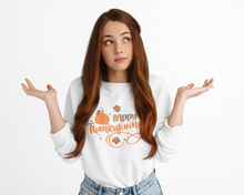Load image into Gallery viewer, Happy Thanksgiving Unisex Premium Sweatshirt