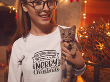 Load image into Gallery viewer, We wish you a merry christmas Unisex Premium Sweatshirt