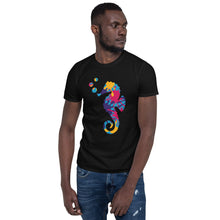 Load image into Gallery viewer, Hawaiian Tiedye seahorse Short-Sleeve Unisex T-Shirt