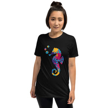 Load image into Gallery viewer, Hawaiian Tiedye seahorse Short-Sleeve Unisex T-Shirt