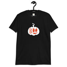 Load image into Gallery viewer, Boo - pumpkin Short-Sleeve Unisex T-Shirt