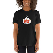 Load image into Gallery viewer, Boo - pumpkin Short-Sleeve Unisex T-Shirt