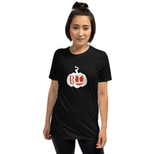 Load image into Gallery viewer, Boo - pumpkin Short-Sleeve Unisex T-Shirt