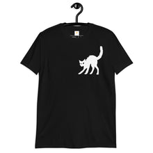 Load image into Gallery viewer, black cat Short-Sleeve Unisex T-Shirt
