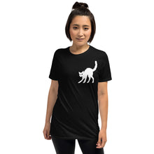 Load image into Gallery viewer, black cat Short-Sleeve Unisex T-Shirt