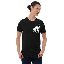 Load image into Gallery viewer, black cat Short-Sleeve Unisex T-Shirt